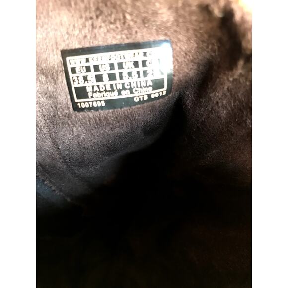 Keen Akita Mid-calf Leather Scrunchie Boots with Wedge Heels size 8 - Picture 9 of 10